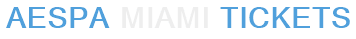 aespa Miami Tickets
